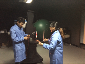 日照旭日尾燈配光性能測試