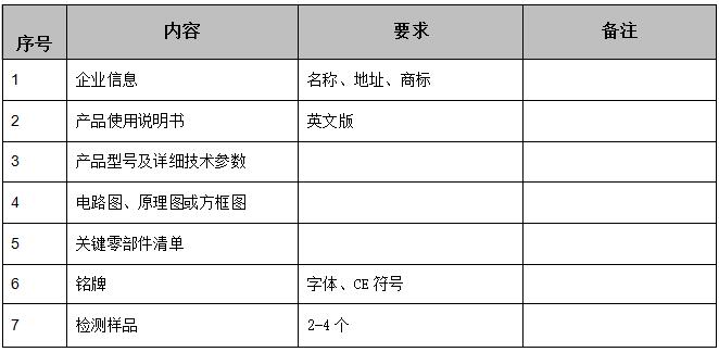 燈具照明CE認(rèn)證