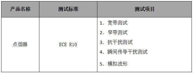點煙器emark認(rèn)證