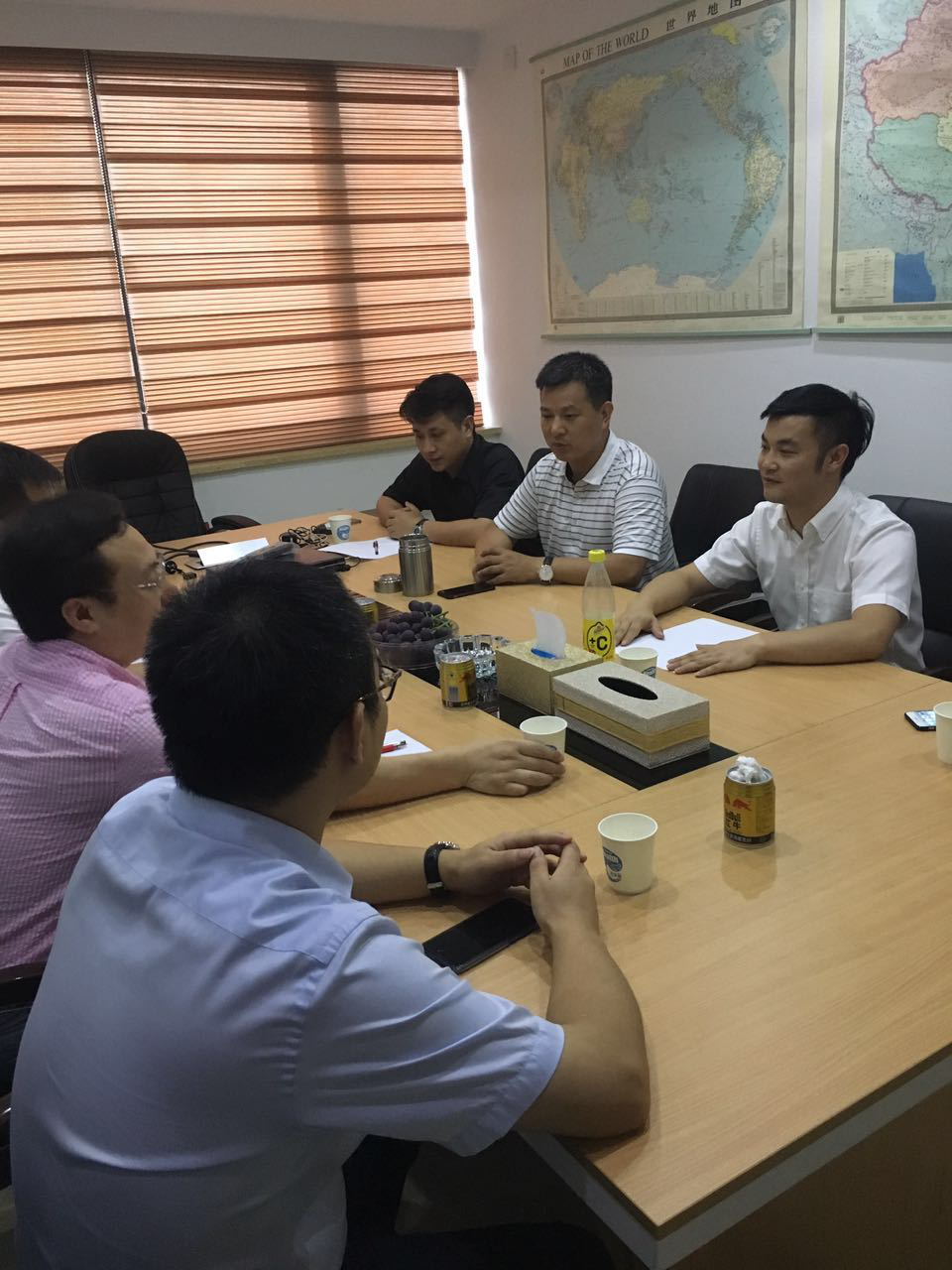 廣豐商會(huì)參觀 廣州賽特公司